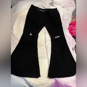 Wideleg bell bottom jeans